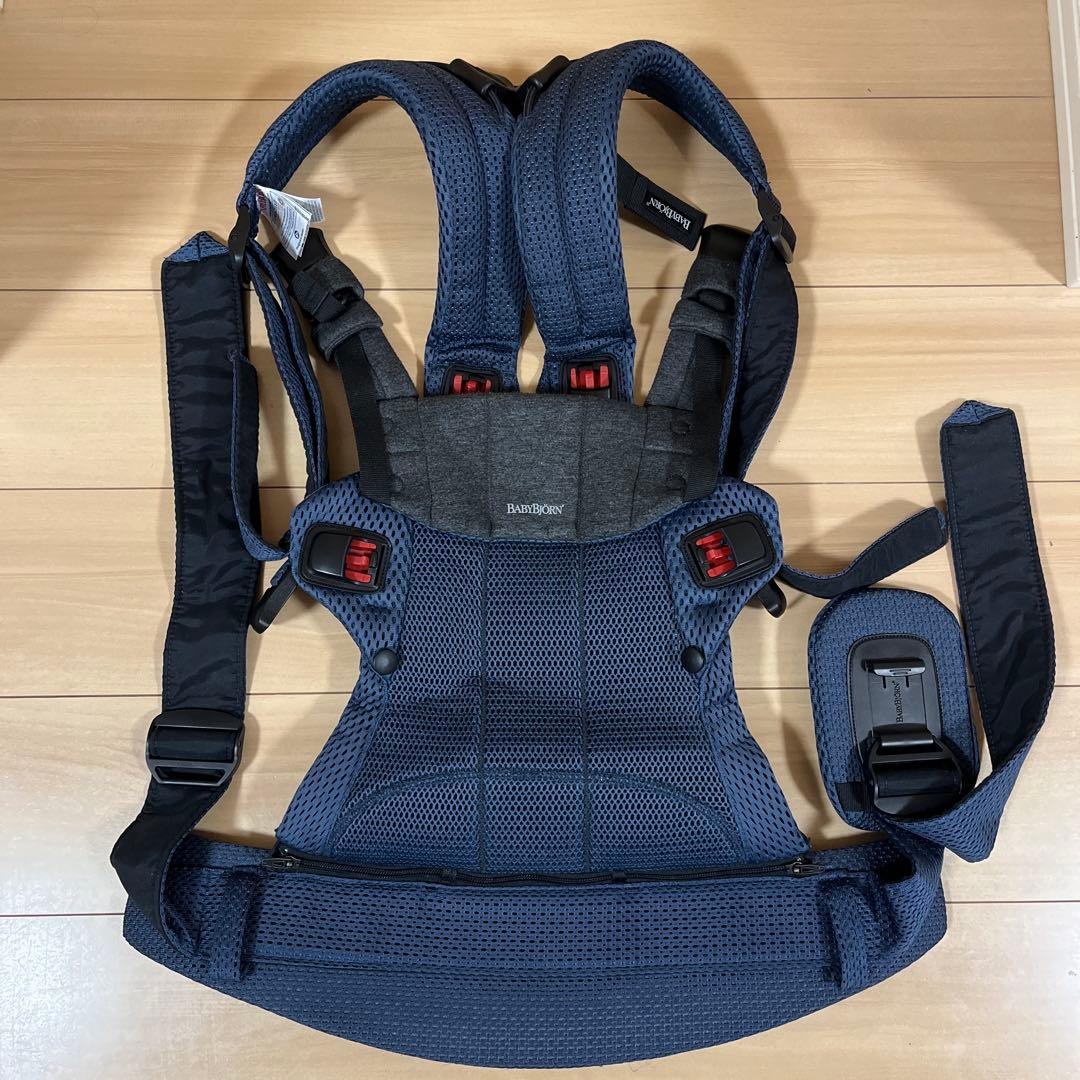 BABYBJORN ベビービョルン　ハーモニー　ネイビー　抱っこ紐　メッシュ HARMONY（BABYBJORN） 抱っこひも ベビービョルン ハーモニー ベビー
