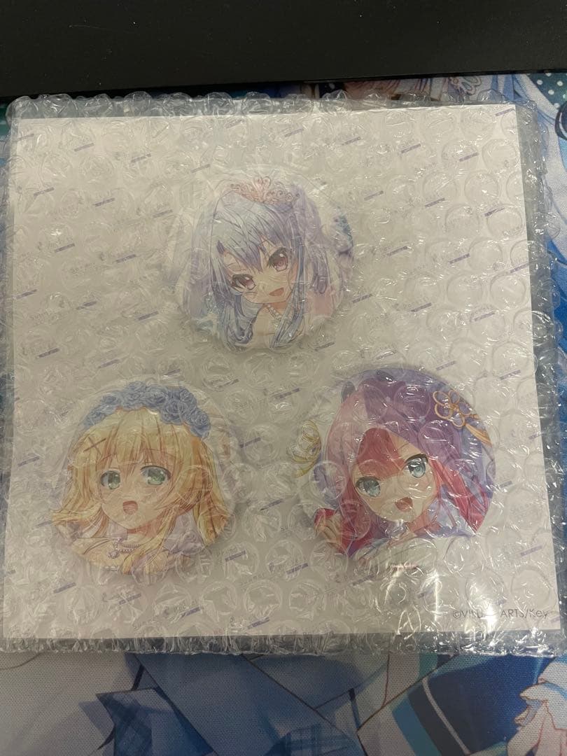 SummerPockets 空門蒼 神山識 紬ヴェンダース 缶バッジ 3個