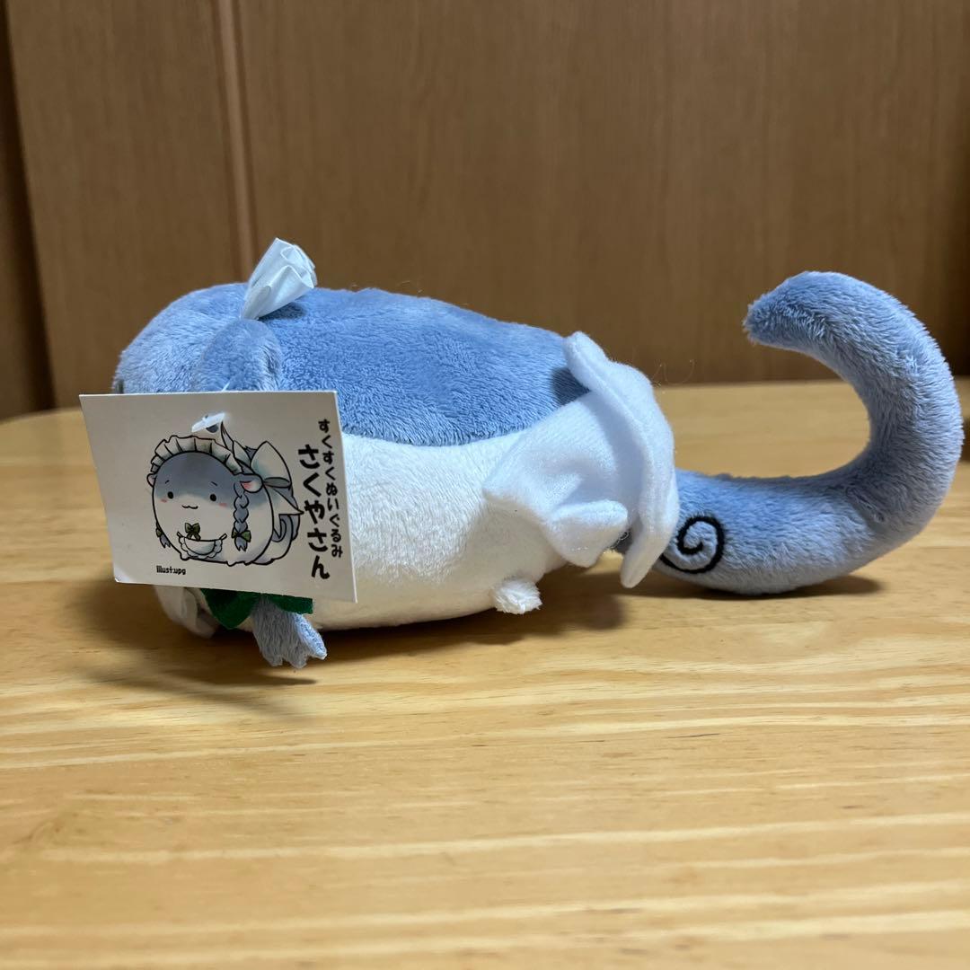 すくすくぬいぐるみ さくやさん ぬこでっぽう 東方project フィギュア
