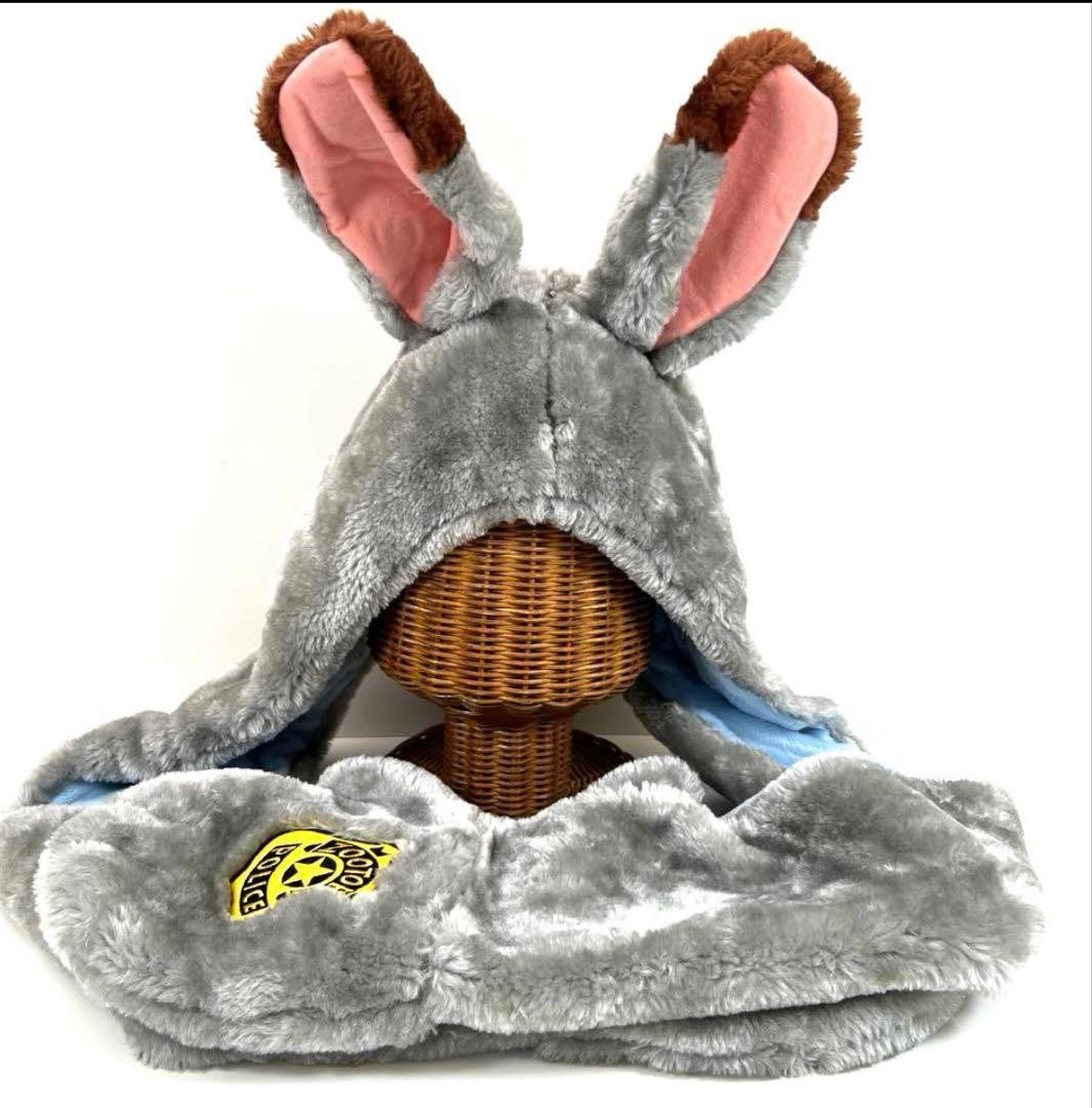 ディズニー マフラーキャップ ジュディ ズートピア ファンキャップ