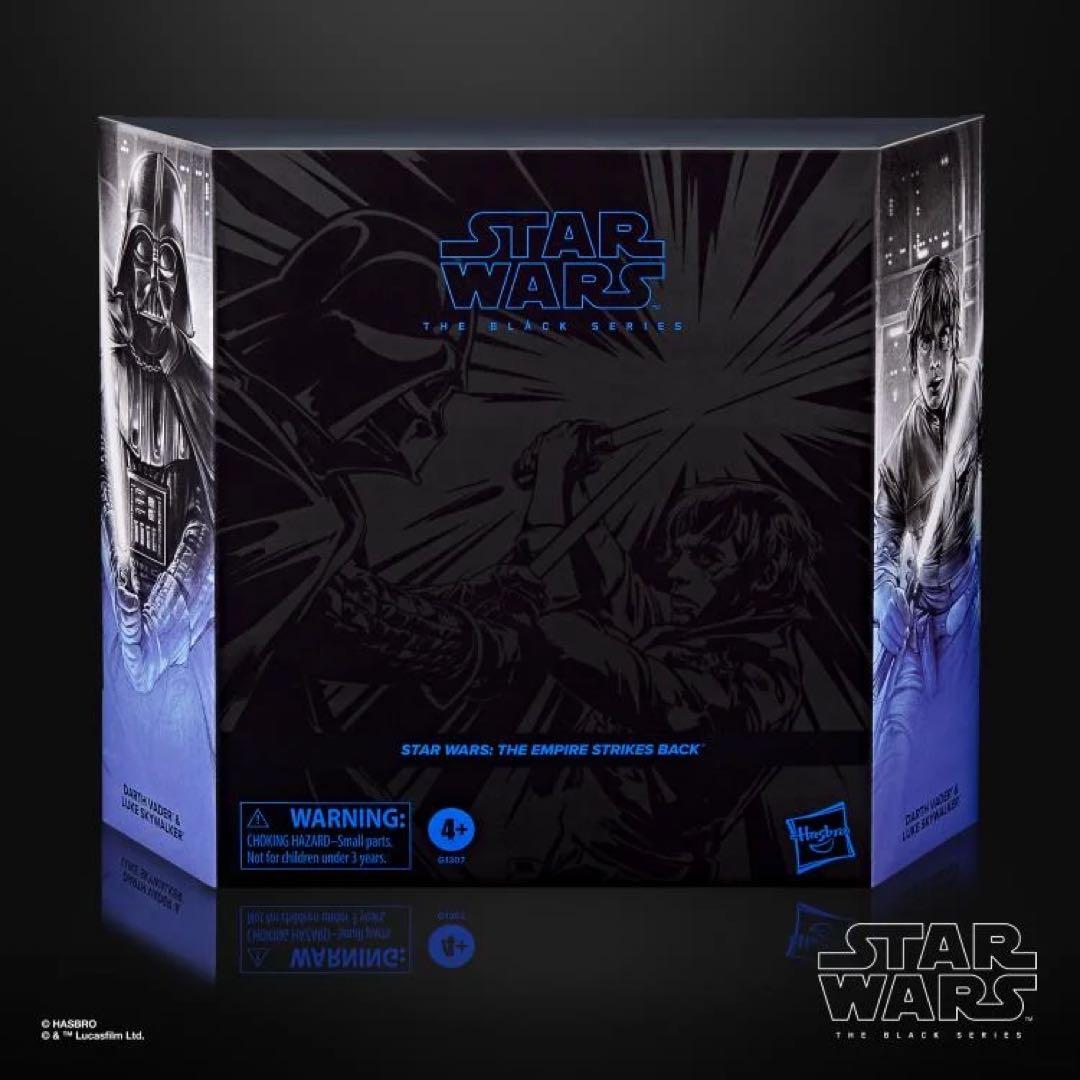 スターウォーズ　ブラックシリーズ　エピソード5 ルーク&ダースベイダーセット