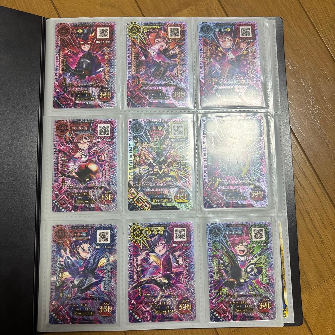 新ムシキング　9枚セット 全9種セット ムシキング ダイカットステッカー SEGA セガ カードゲーム