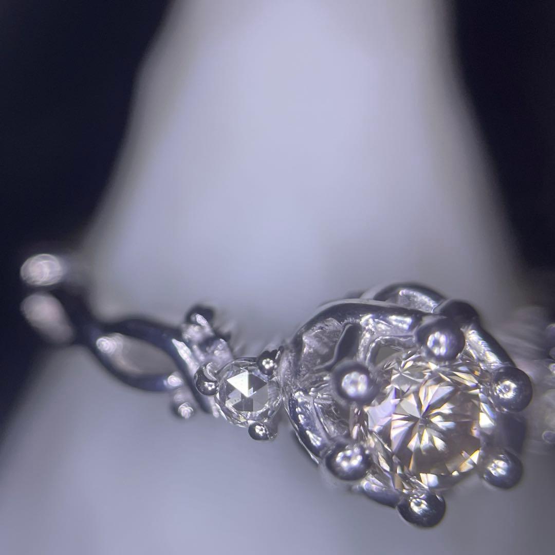 ピンクブラウンダイヤモンド リング 0.25ct