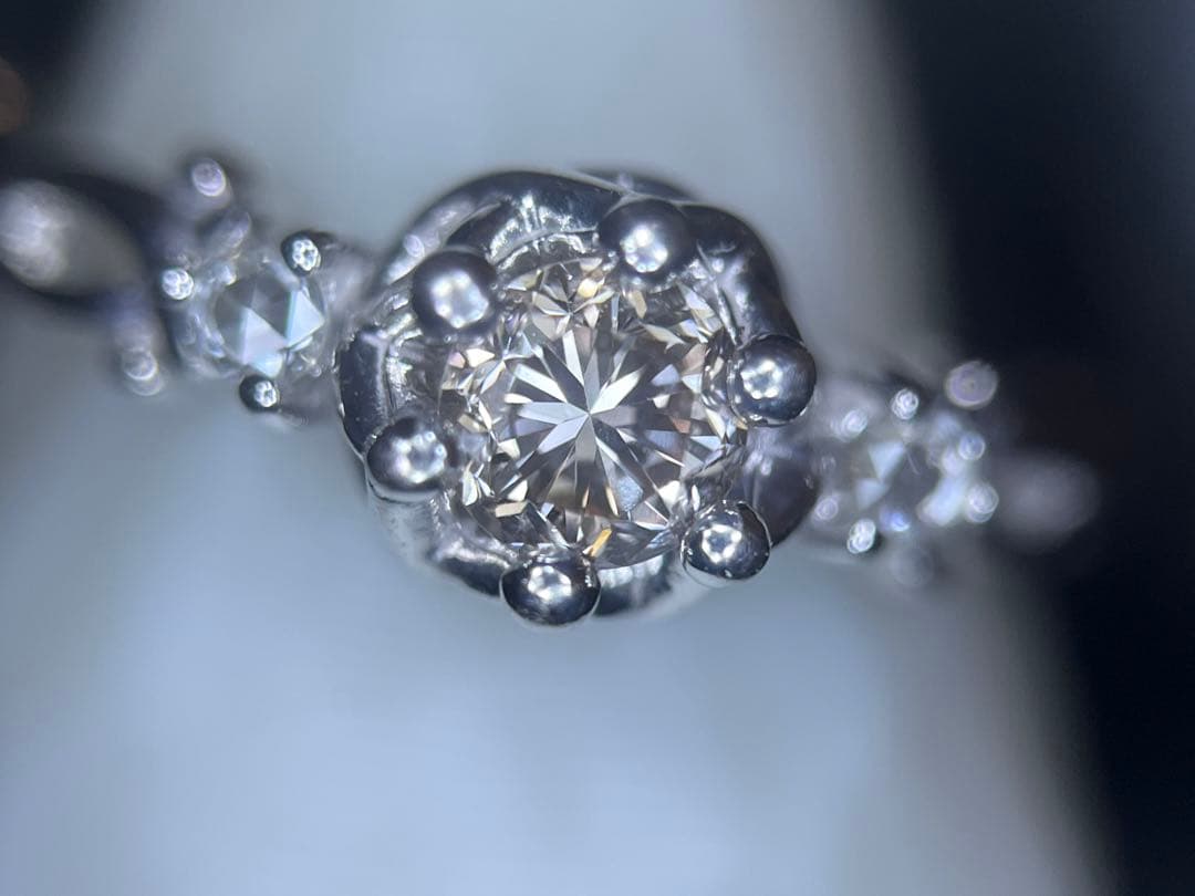 ピンクブラウンダイヤモンド リング 0.25ct