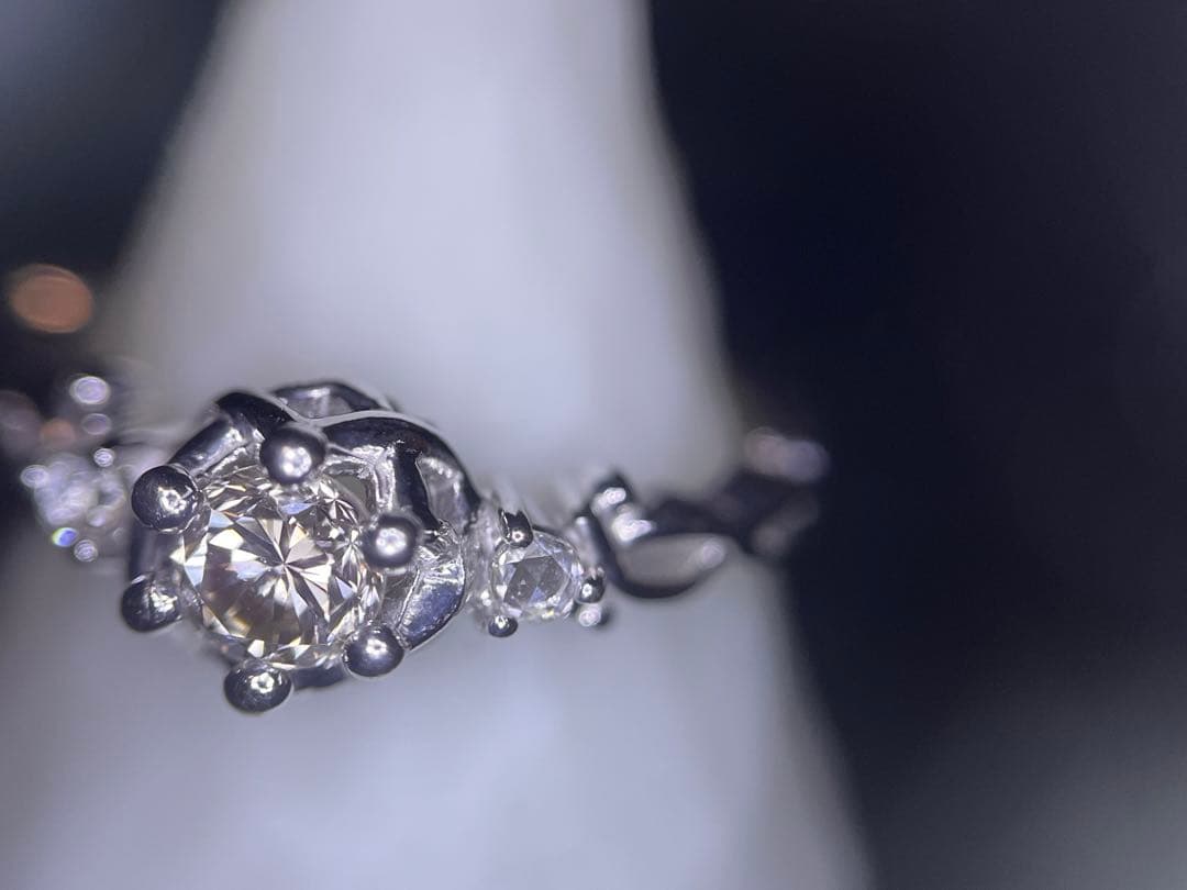 ピンクブラウンダイヤモンド リング 0.25ct