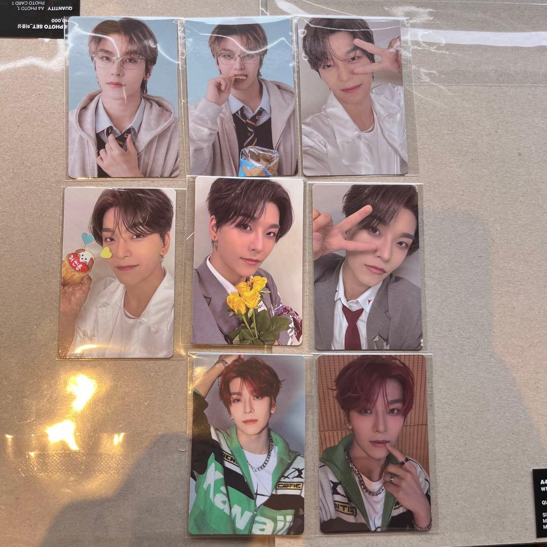 ボイプラ シンロン アーカイブ展 2週目 week2 トレカ 8枚セット アンシン トレカ week2 2週目 ボイプラ2 アーカイブ展 boys2planet