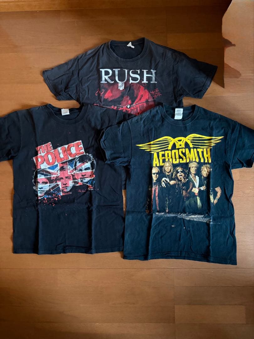 バンドTシャツ　3点セット ◇Vintage T-shirt – 【古着屋3peace】