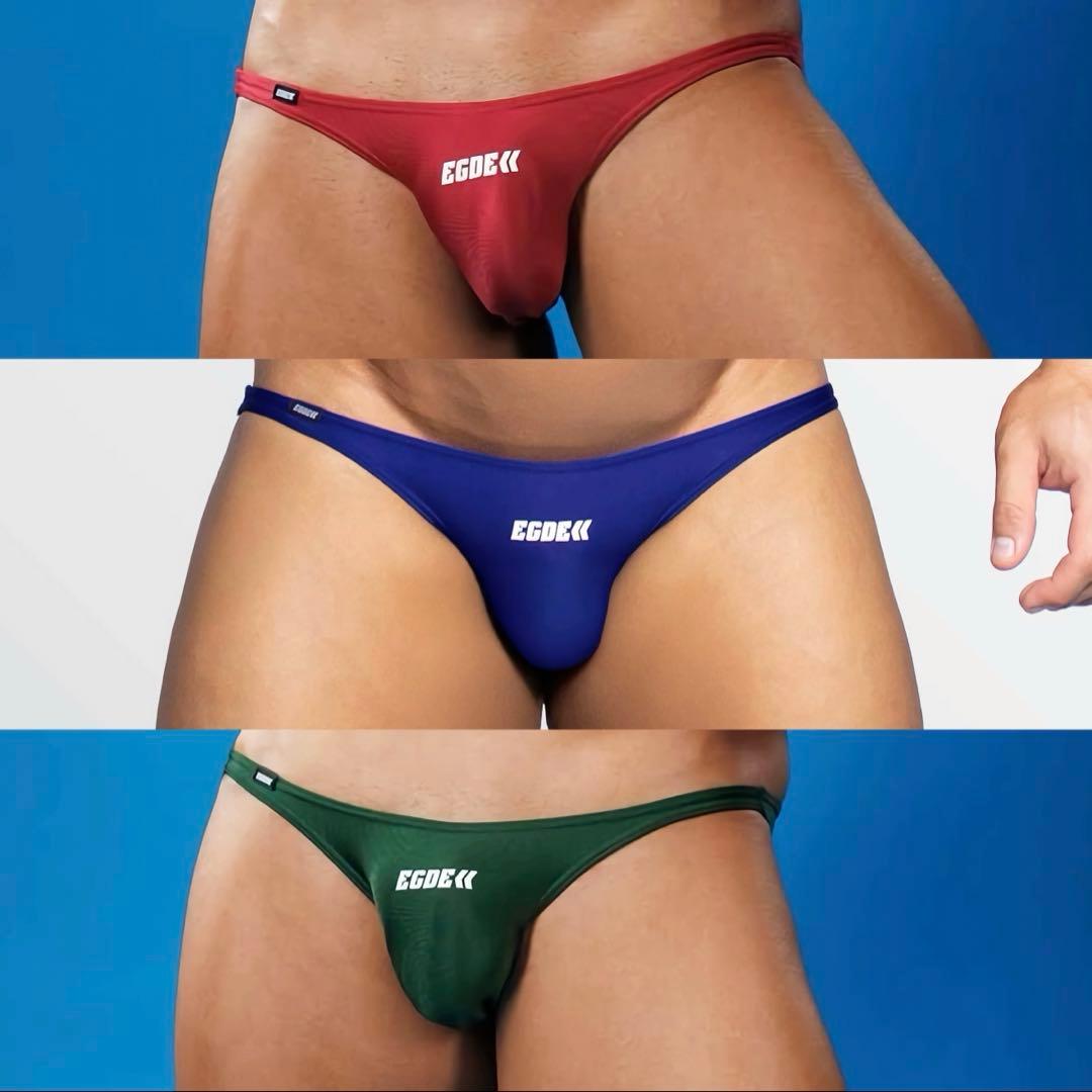 【ヒカリ】EGDE エッジ　BASIS ビキニ　ローライズ　サポーター　M