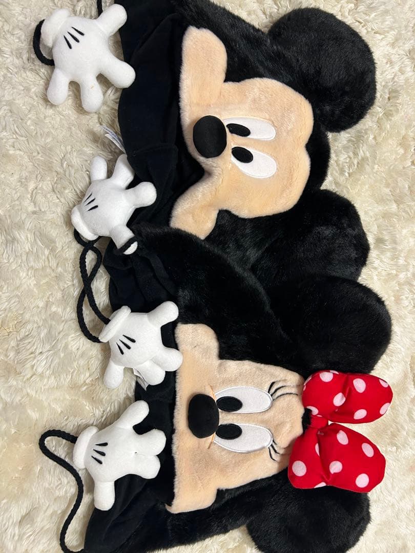 ディズニー　ミッキーミニー ファンキャップ