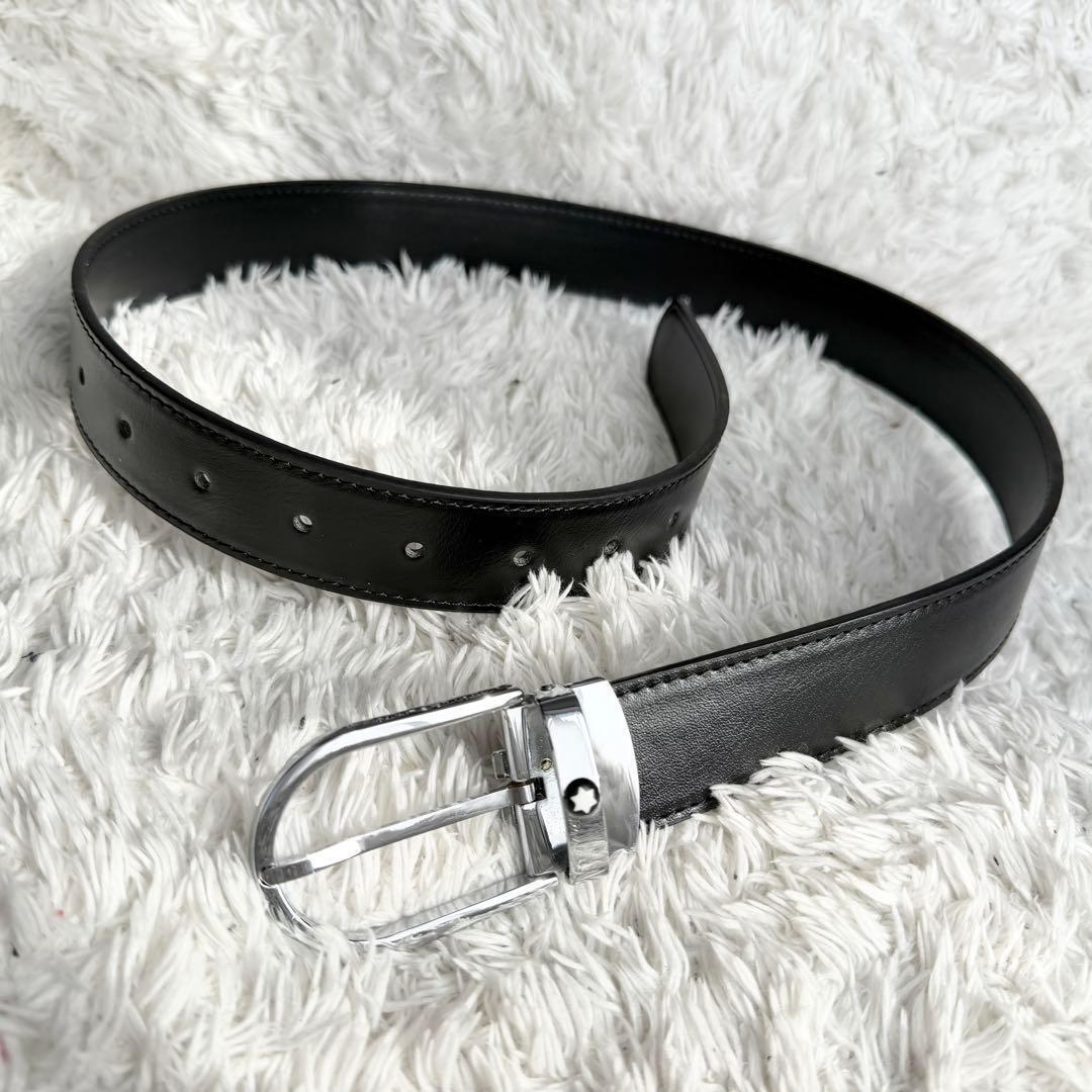 極美品&レア】モンブラン ベルト マイスターシューテック レザー