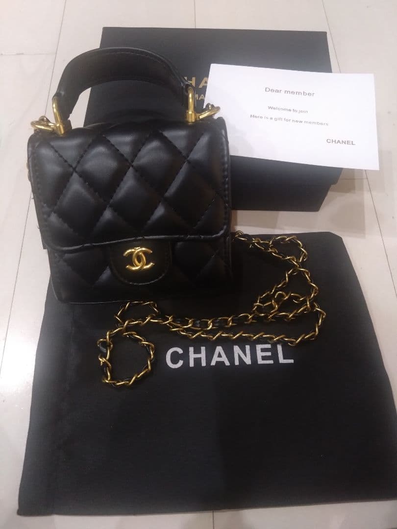 新品未使用★CHANEL ノベルティミニ チェーンバッグ 新品未使用 CHANEL シャネル ノベルティ 2024顧客限定 ショルダー