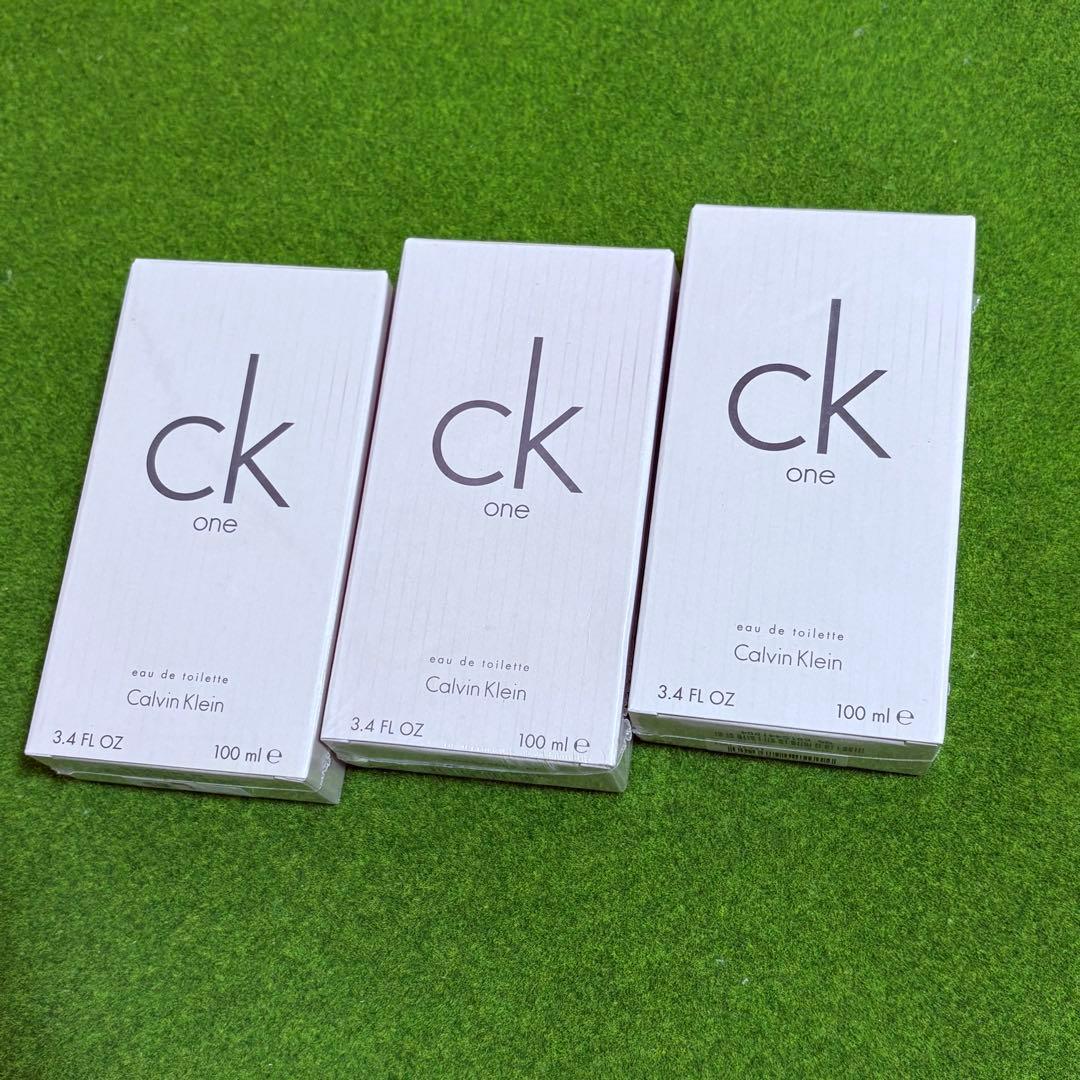   CK one カルバンクライン 100ml×3本セット