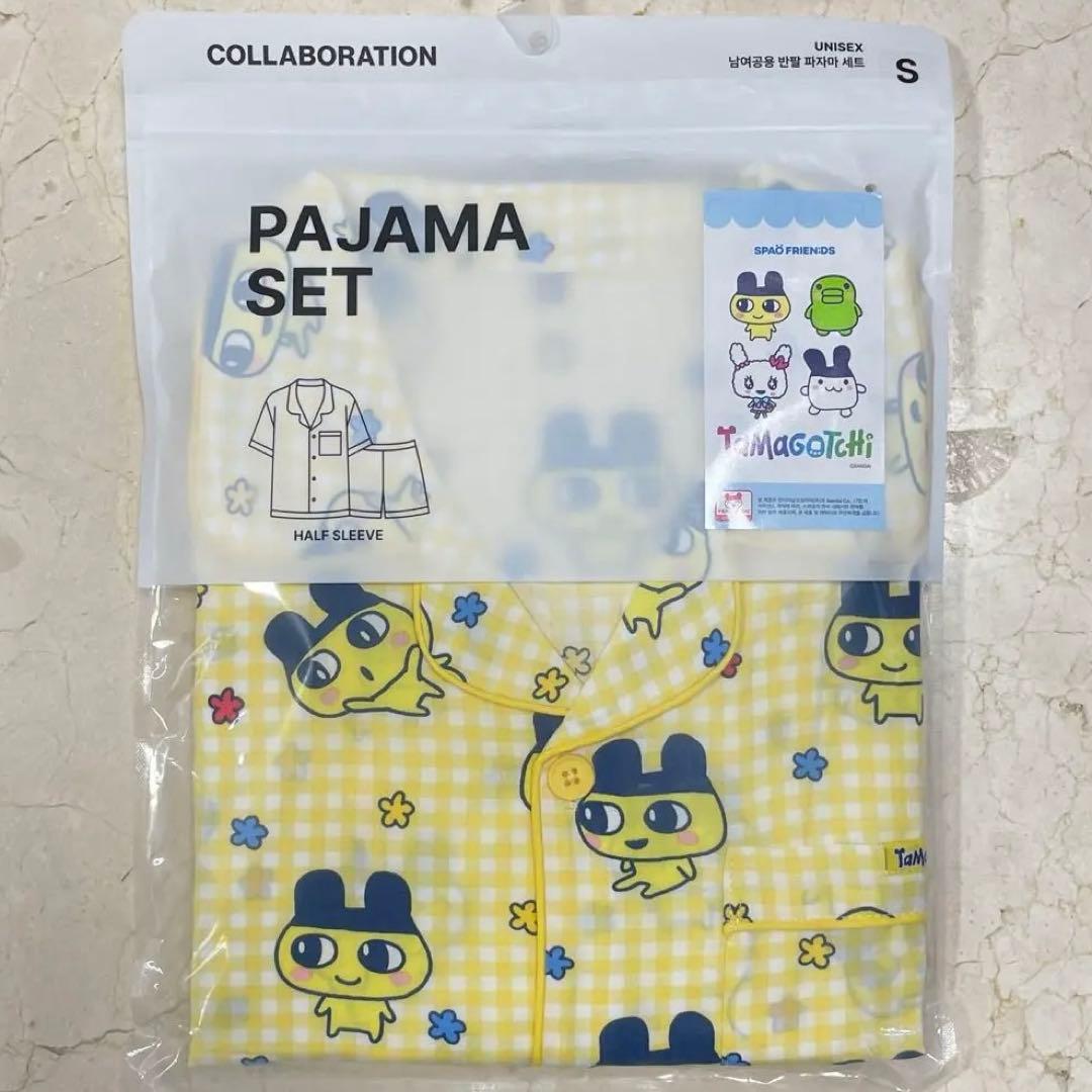 韓国限定 まめっち たまごっち SPAO パジャマ イエロー - メルカリ