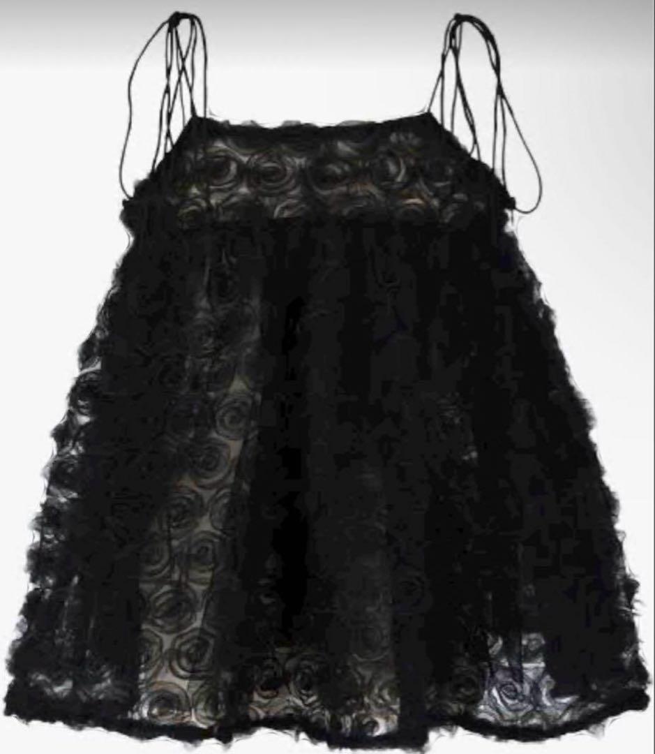 トップス Bibiy FLORENCE BUSTIER BLACK