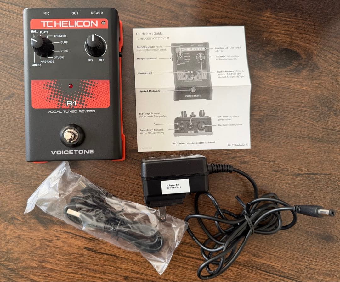 TC HELICON VOICETONE R1（ボーカル用リバーブ） - メルカリ