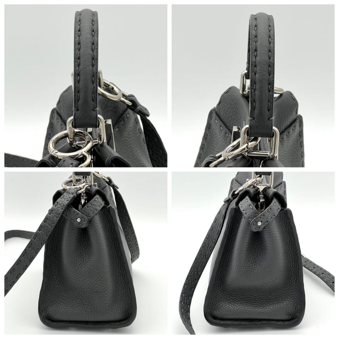 極美品】FENDI セレリア ピーカブー ミニ ショルダーバッグ 2WAY