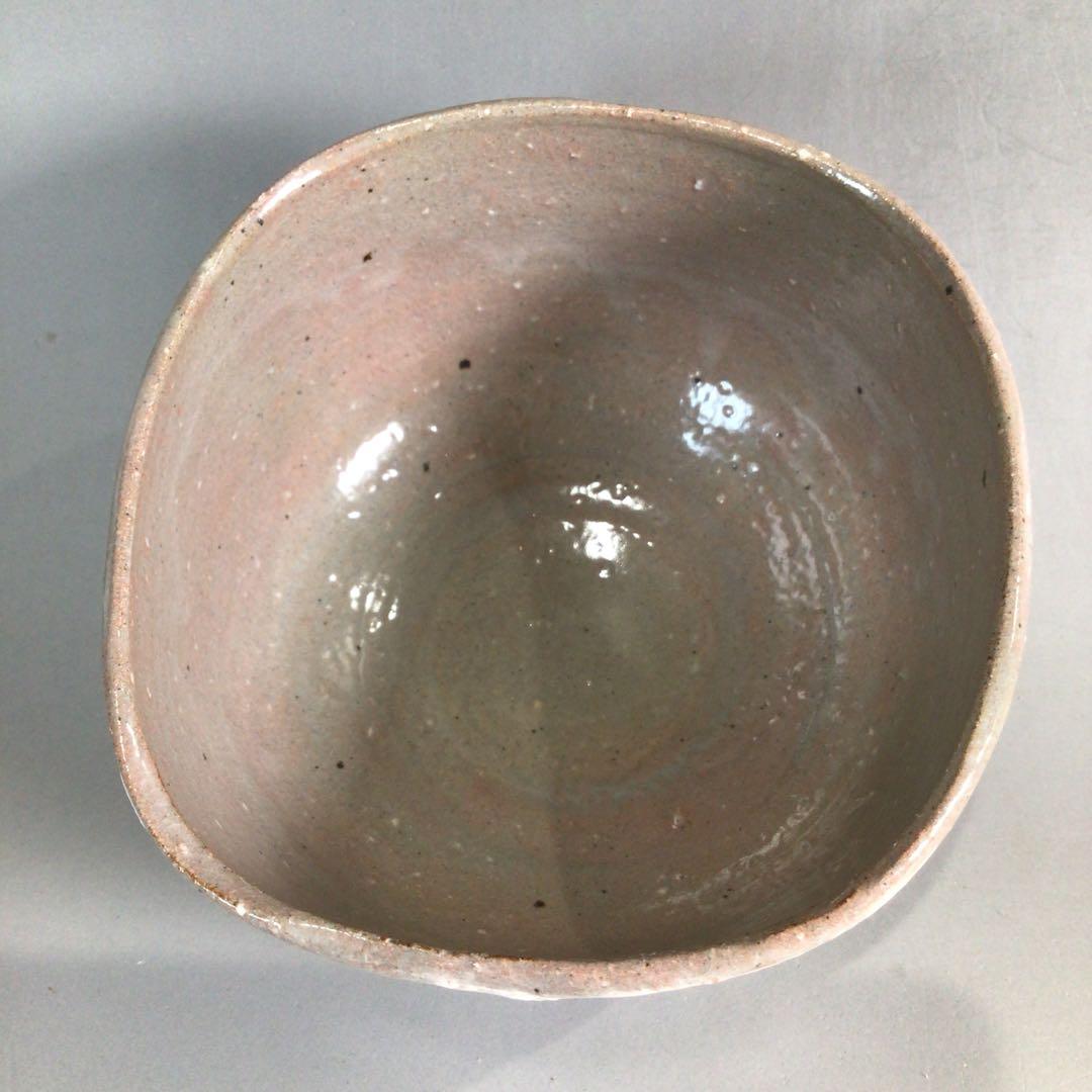 P65 茶碗 『松古窯 佐久間勝山(卆寿)造』『俵茶碗』 抹茶碗 共箱