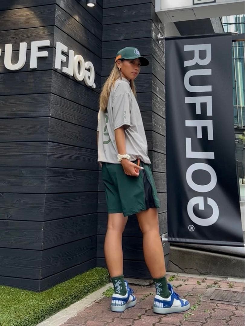 新作 RUFFLOG TNRCN HALF-ZIP TEE ラフロッグ サイズM - メルカリ