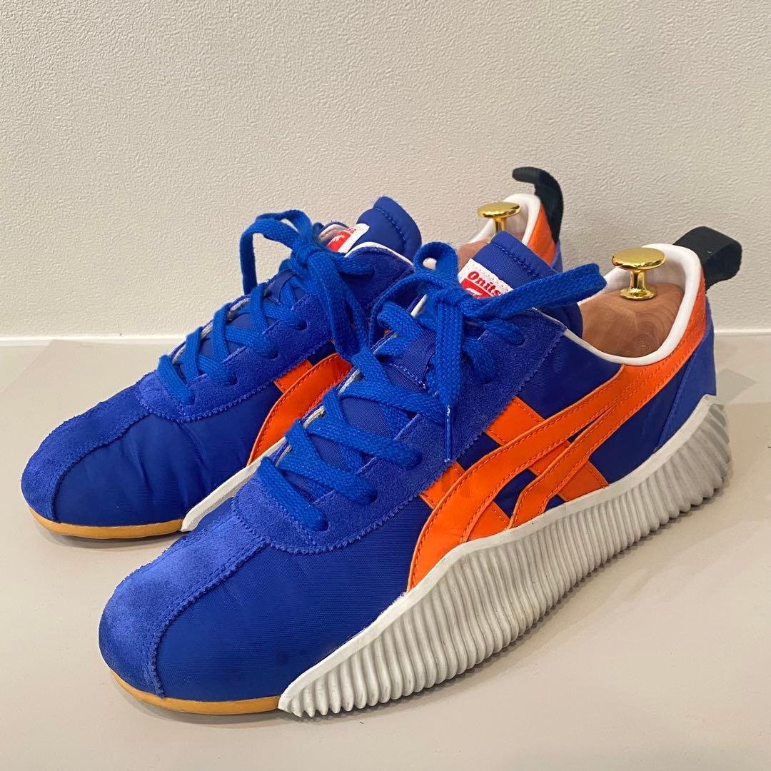 【美品】オニツカタイガー アクロモント スニーカー ブルー 27.0㎝