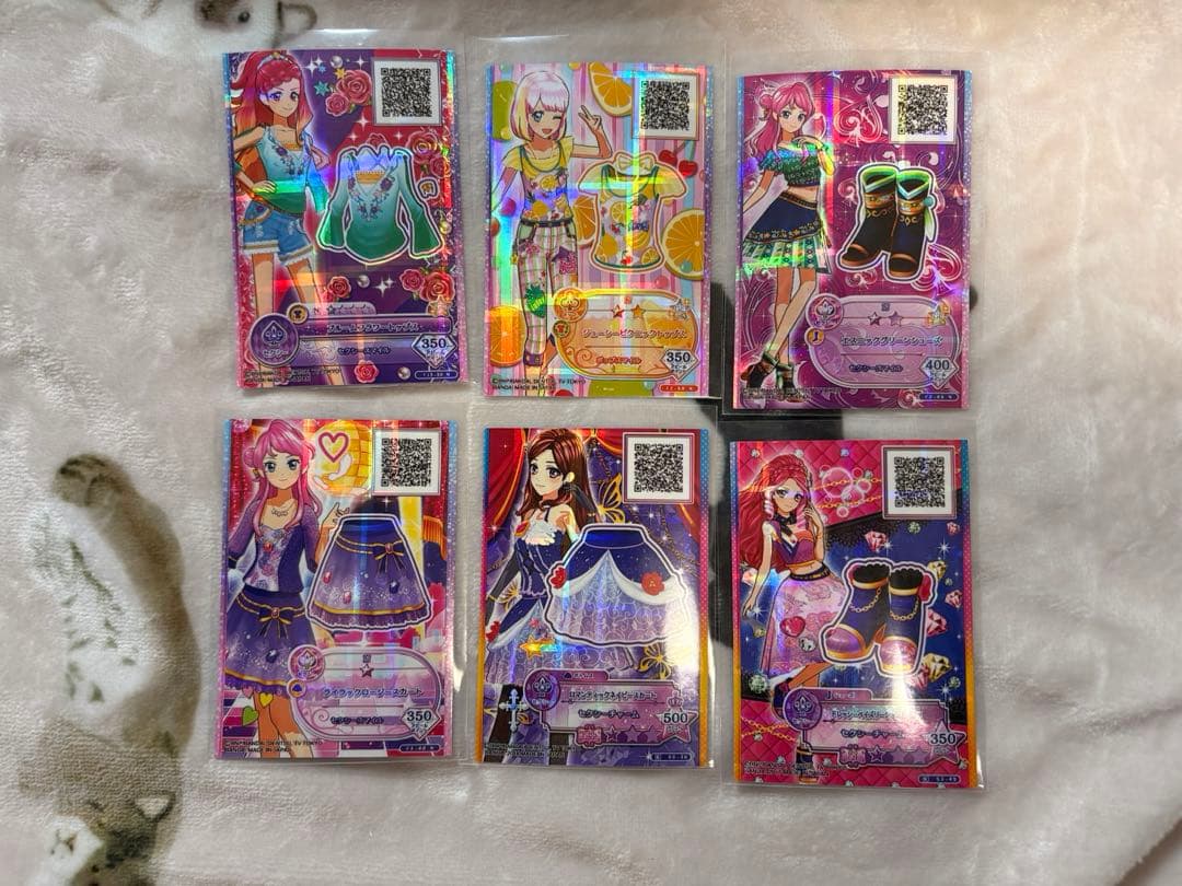 アイカツスターズ ノーマルカード6枚セット