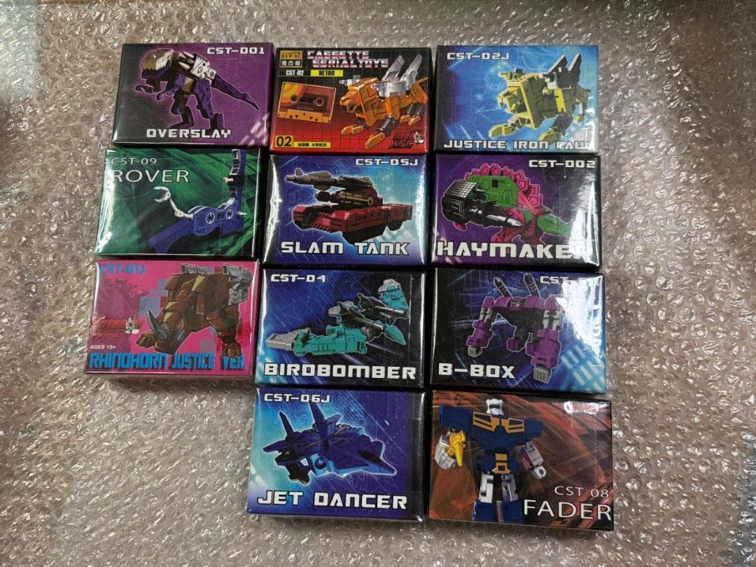 Keith Fantasy Club KFC カセット 11個セット 開封未使用 KFC Transformers & Robots Action Figures for sale | eBay