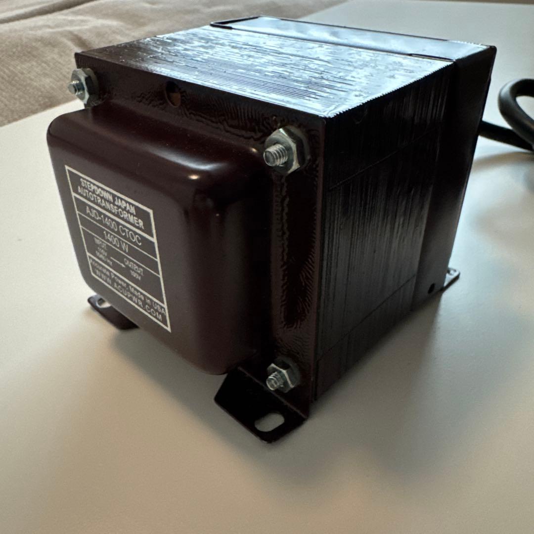 ACUPWR製 ステップダウン変圧器 - メルカリ