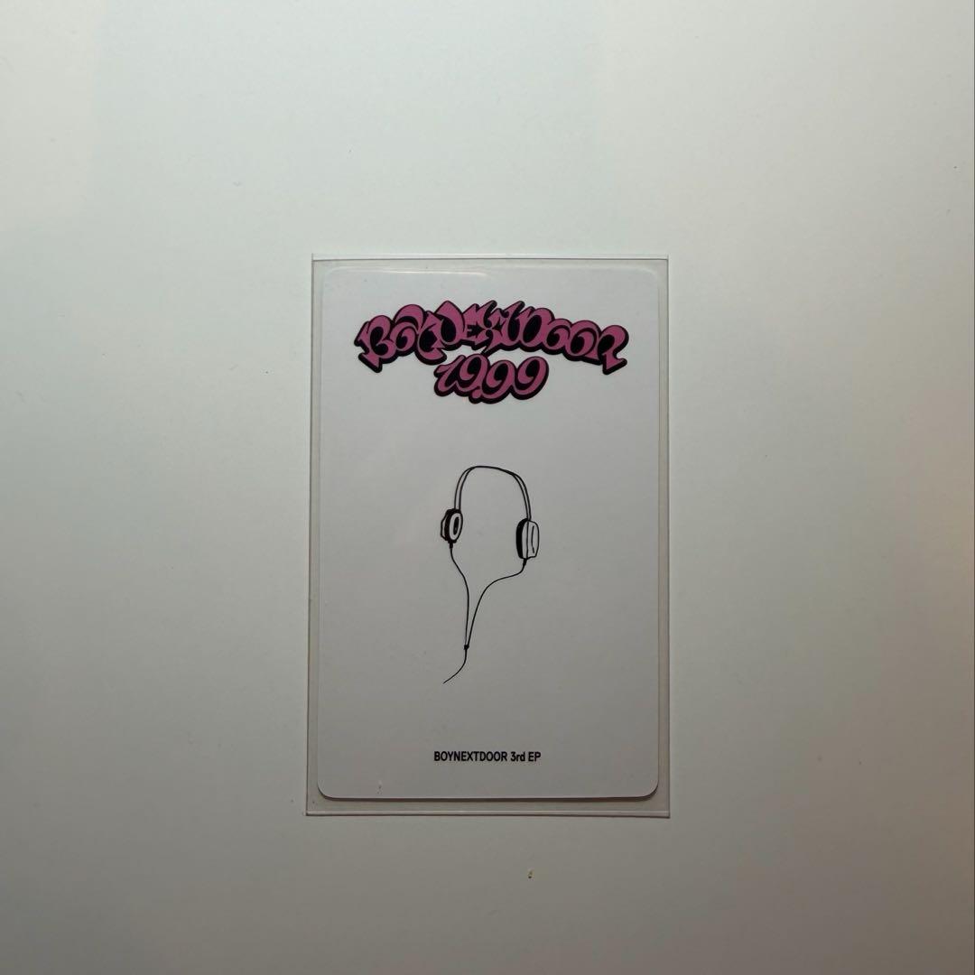 BOYNEXTDOOR ソンホ 19.99 yzy yizhiyuトレカ - メルカリ