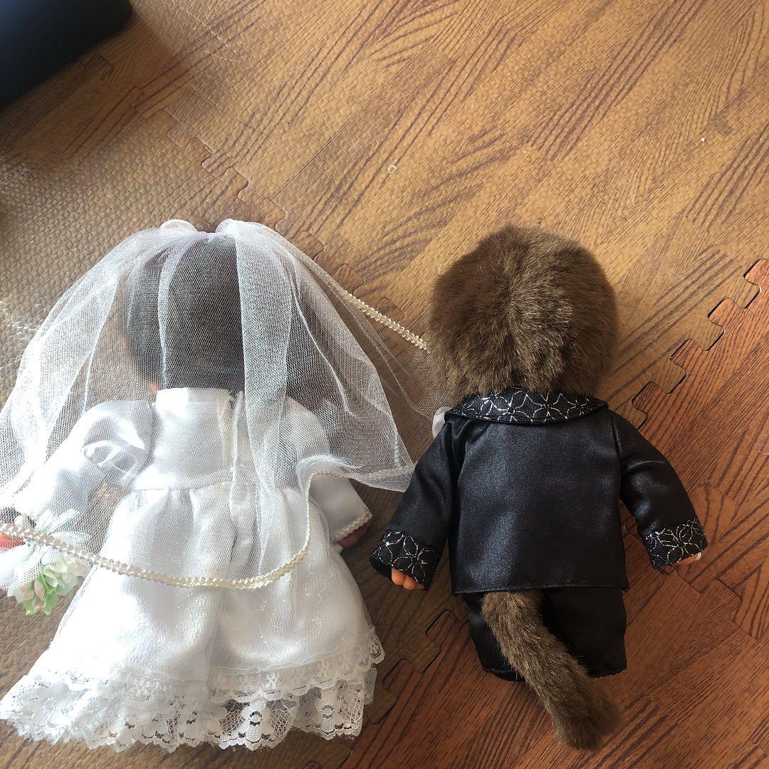 モンチッチ ウエディングセットレアです。 - メルカリ