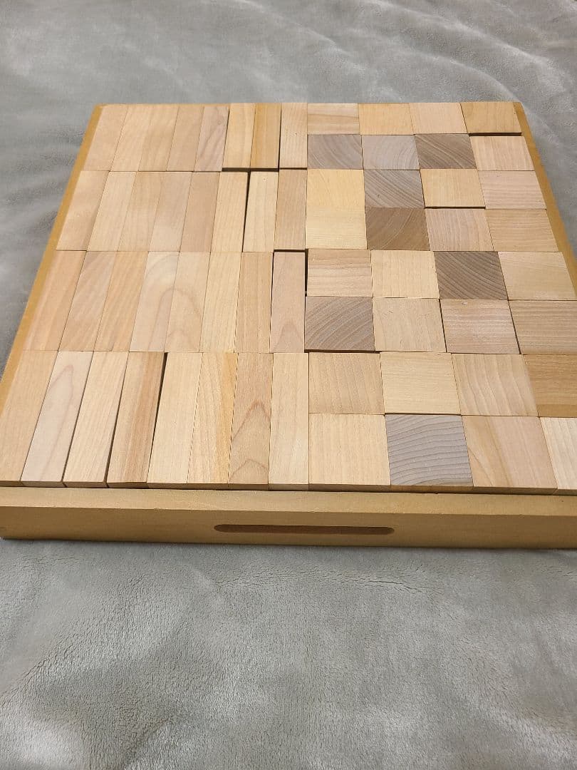 ワクブロック WAKU-BLOCK45 H0（立方体＋直方体）積み木 童具館