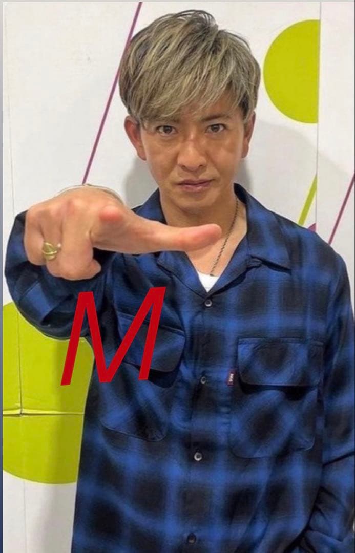 HIDE AND SEEK オンブレチェックシャツ　M ハイドアンドシーク