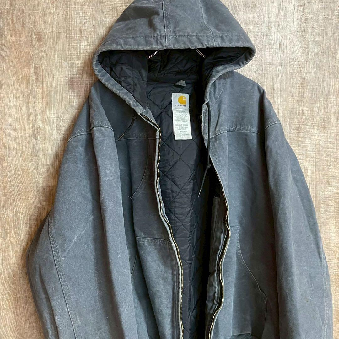 Carhartt カーハート アクティブジャケット ダック地 ブルーグレー XL