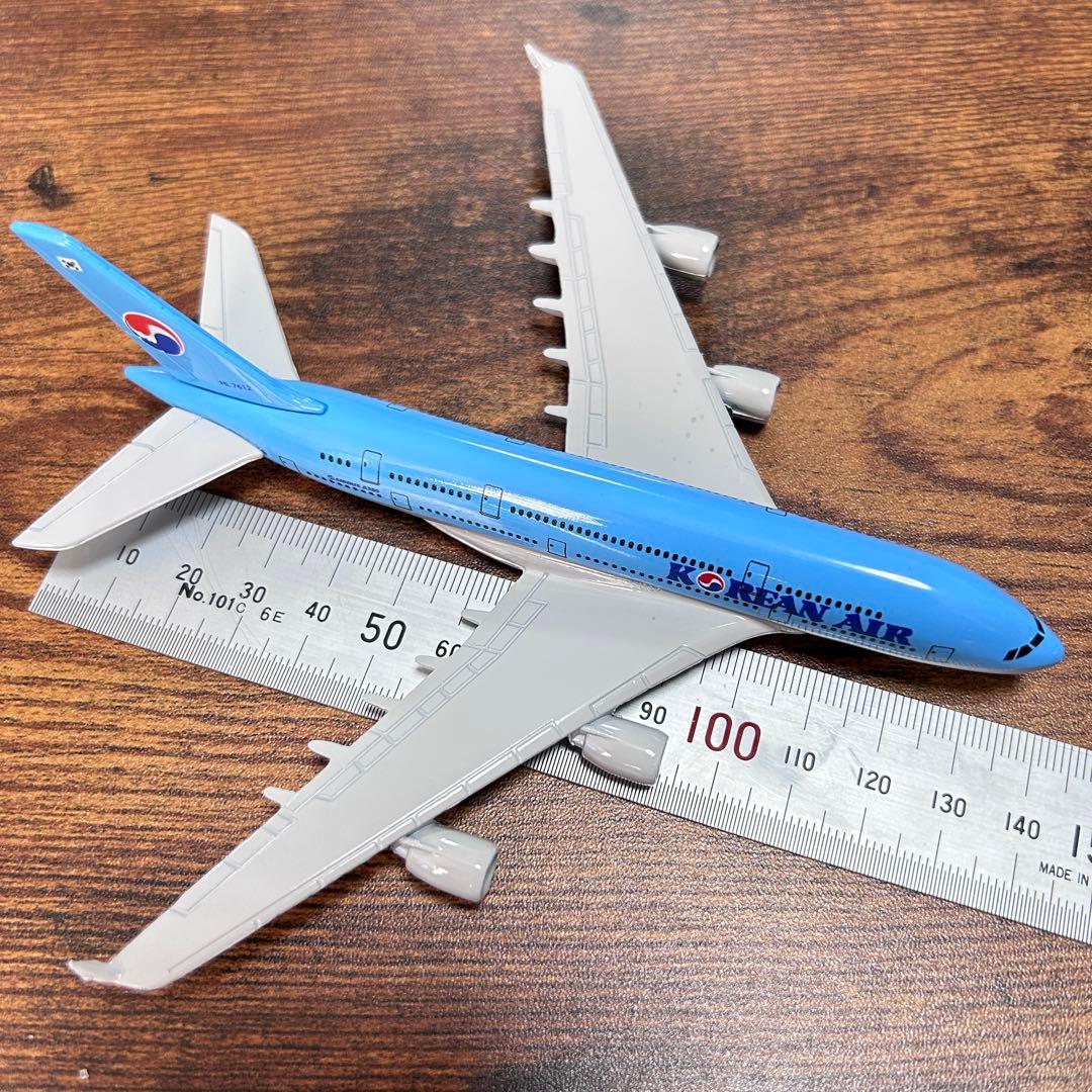 大韓航空 1:400 飛行機模型 エアバス コリアエアー A380 金属合金