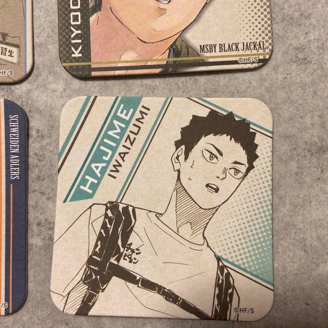 ハイキュー‼︎ アートコースター セット原作展佐久早聖臣田中龍之介