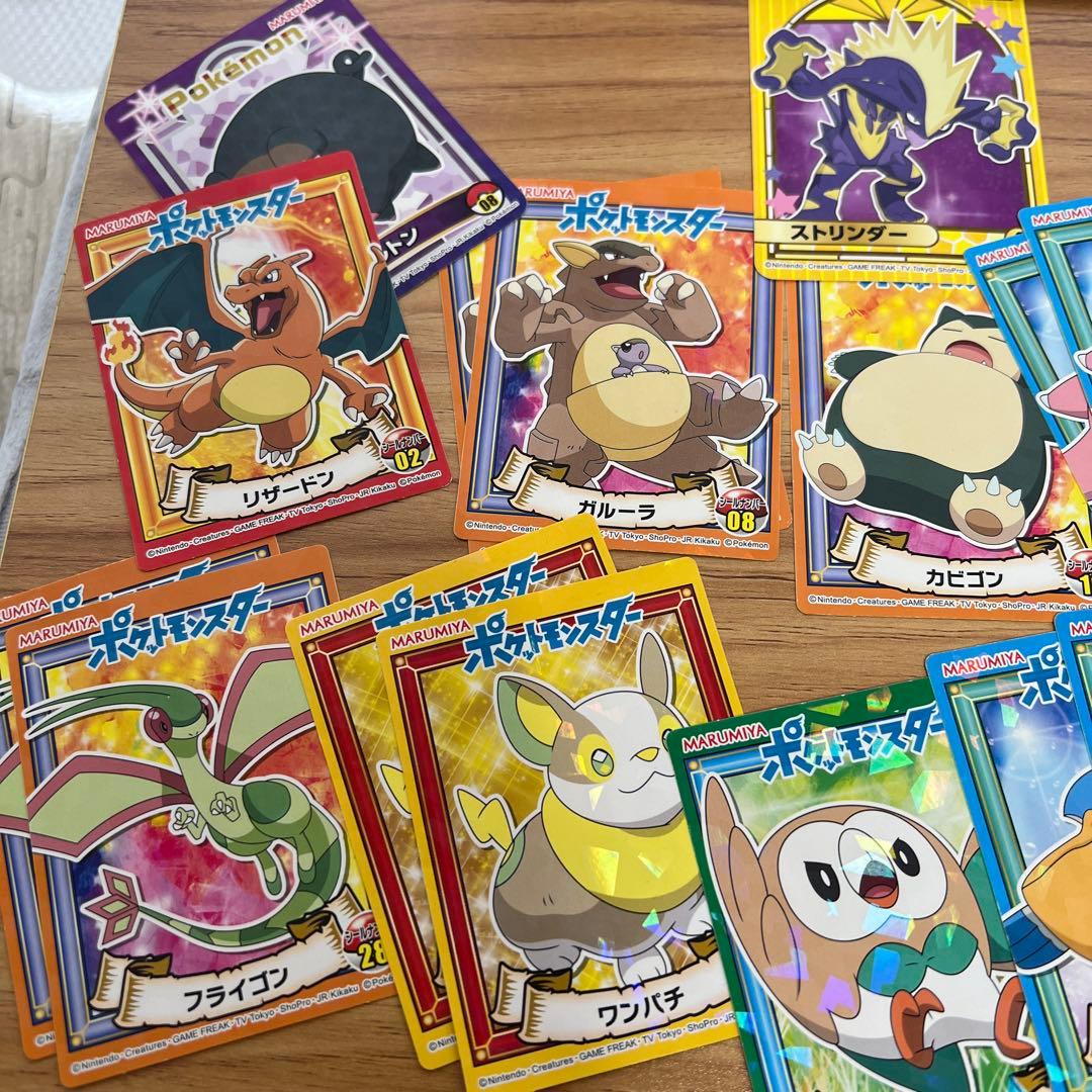 マルミヤ ポケモンシール まとめ売り ザマゼンタ ミミッキュ - メルカリ