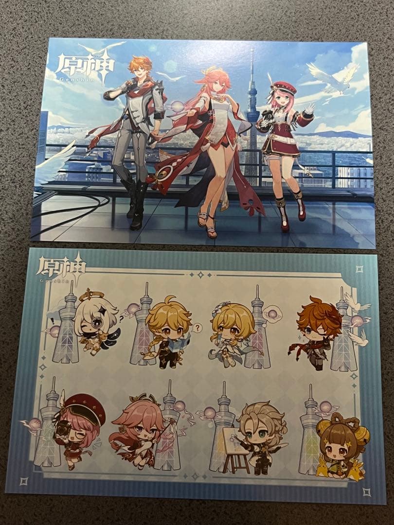 原神 スカイツリーコラボ ポストカード - メルカリ