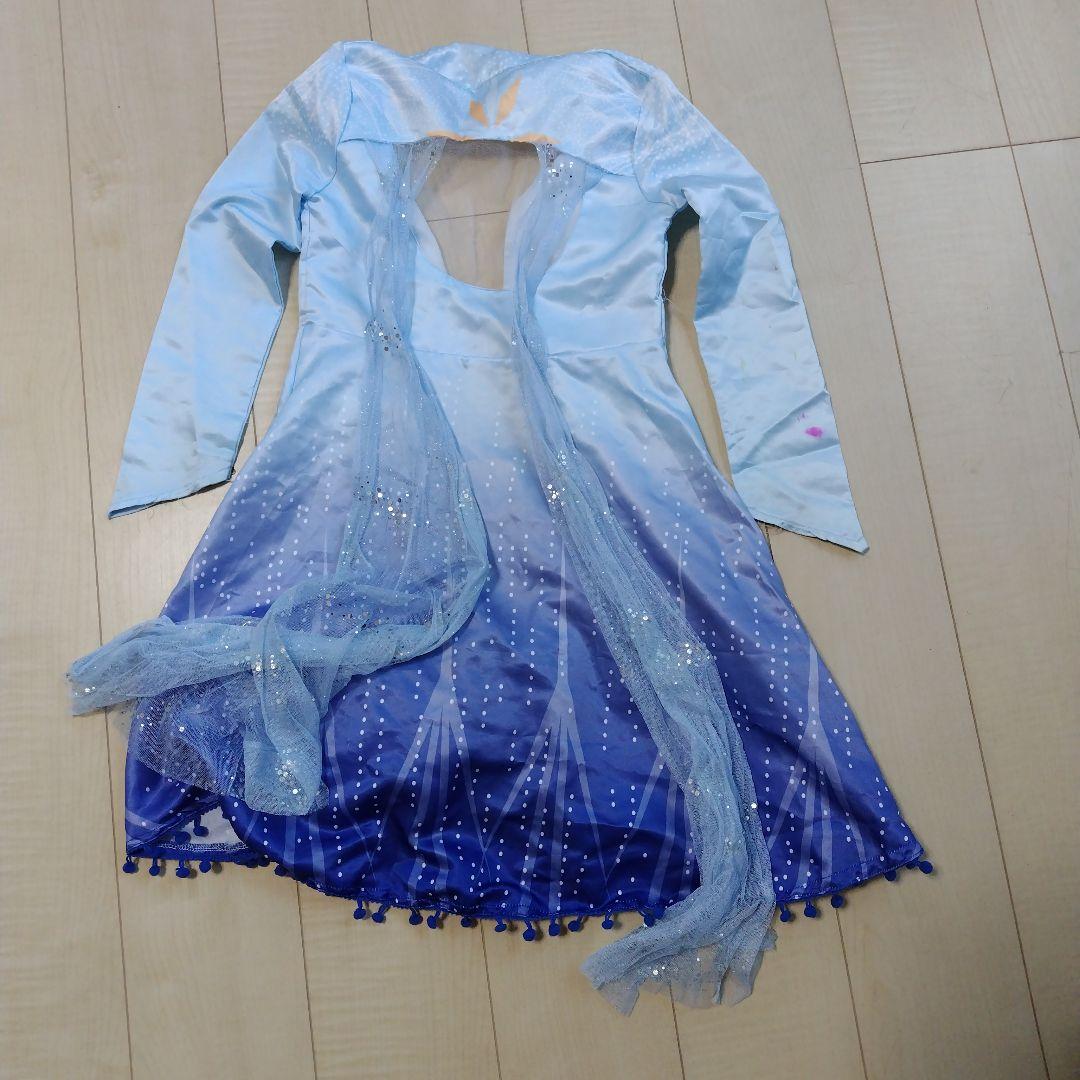 アナと雪の女王 エルサ風コスチュームセット 130cm - メルカリ