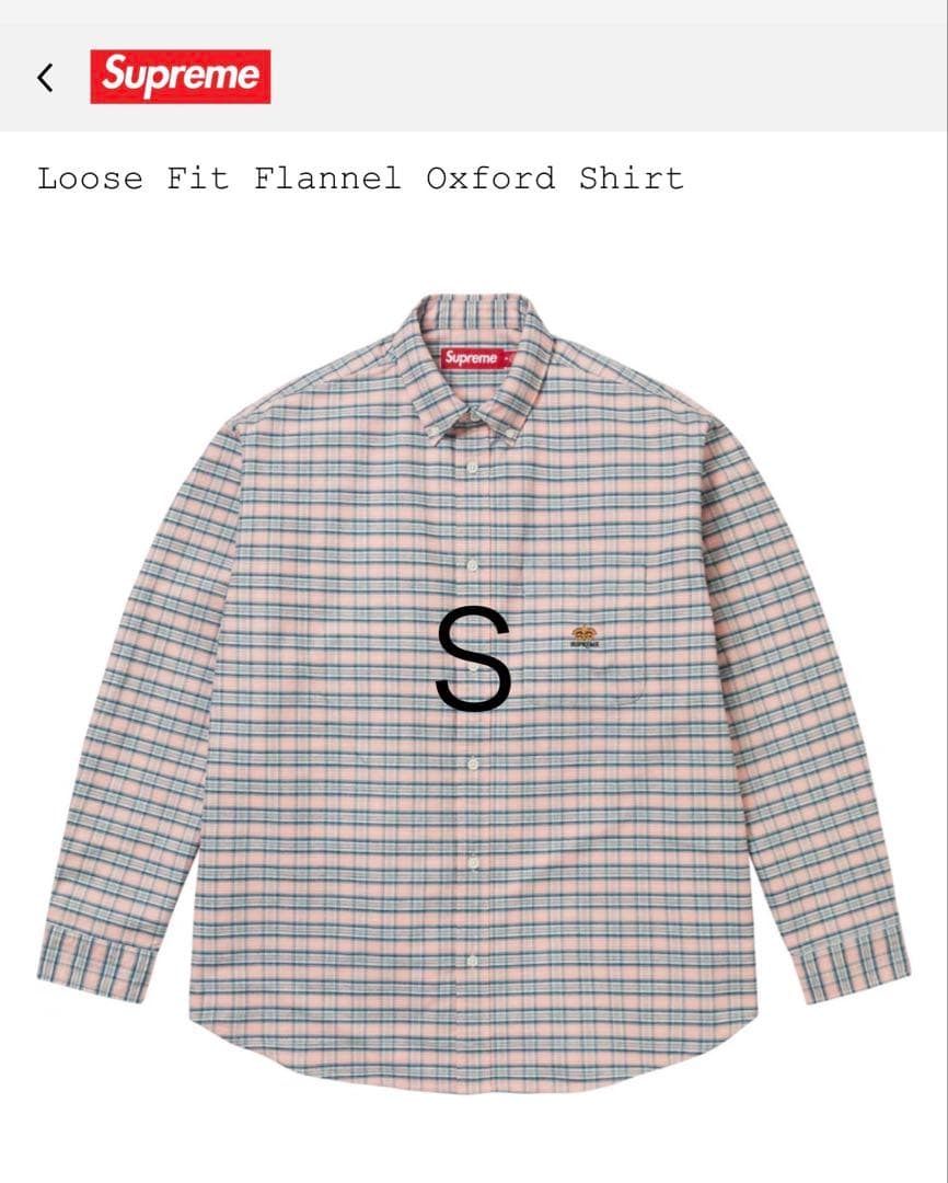 本日限定価格 Loose Fit Flannel Oxford Shirt