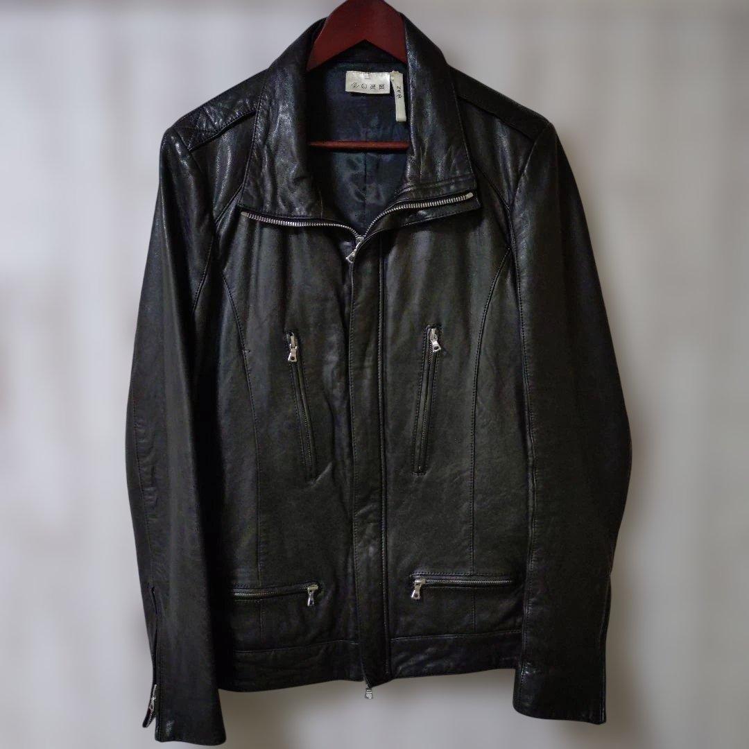 最終値下げ　ライダースジャケットAZ　やわらかい羊革