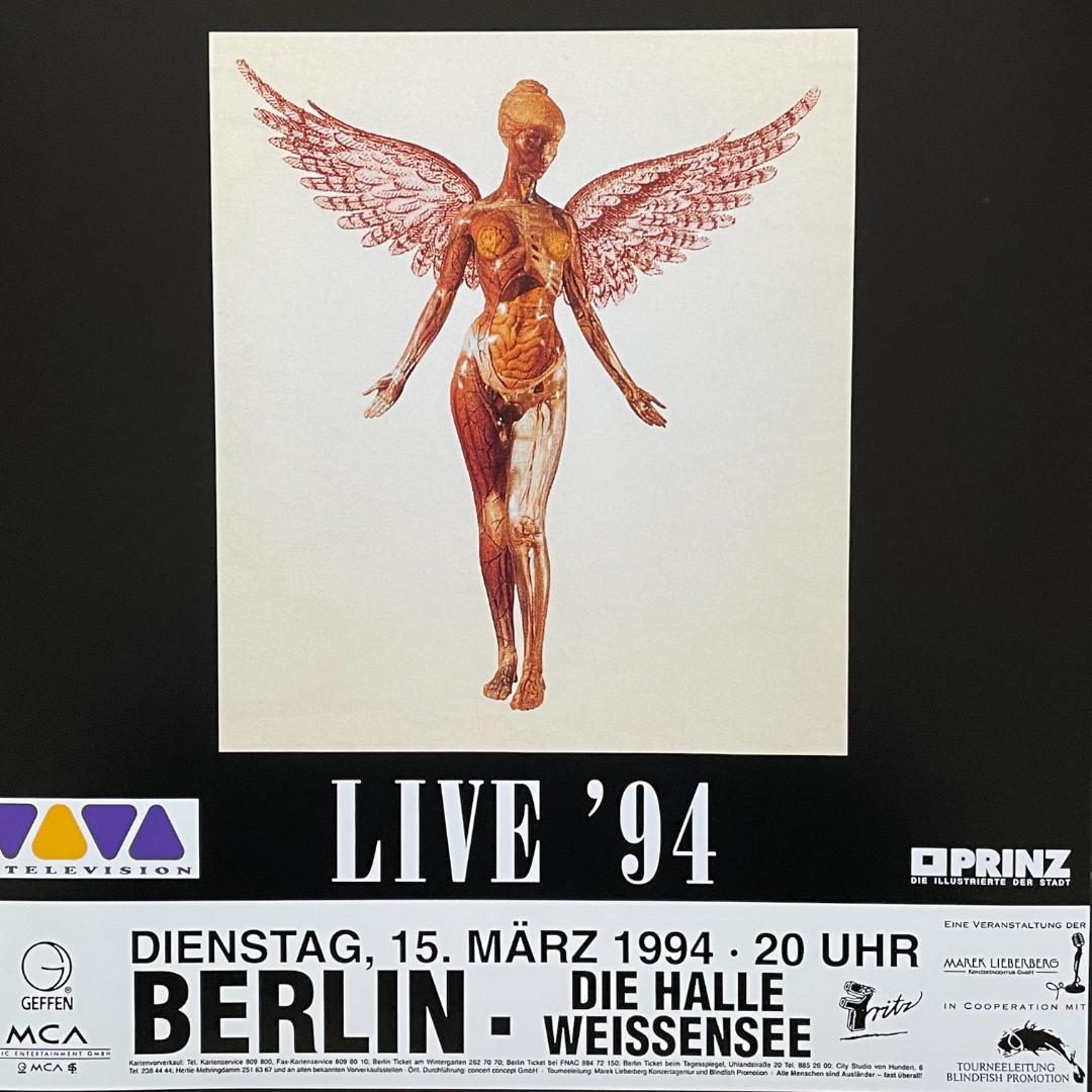 ポスター☆ニルヴァーナ Nirvana☆1994 ドイツ中止コンサート - メルカリ