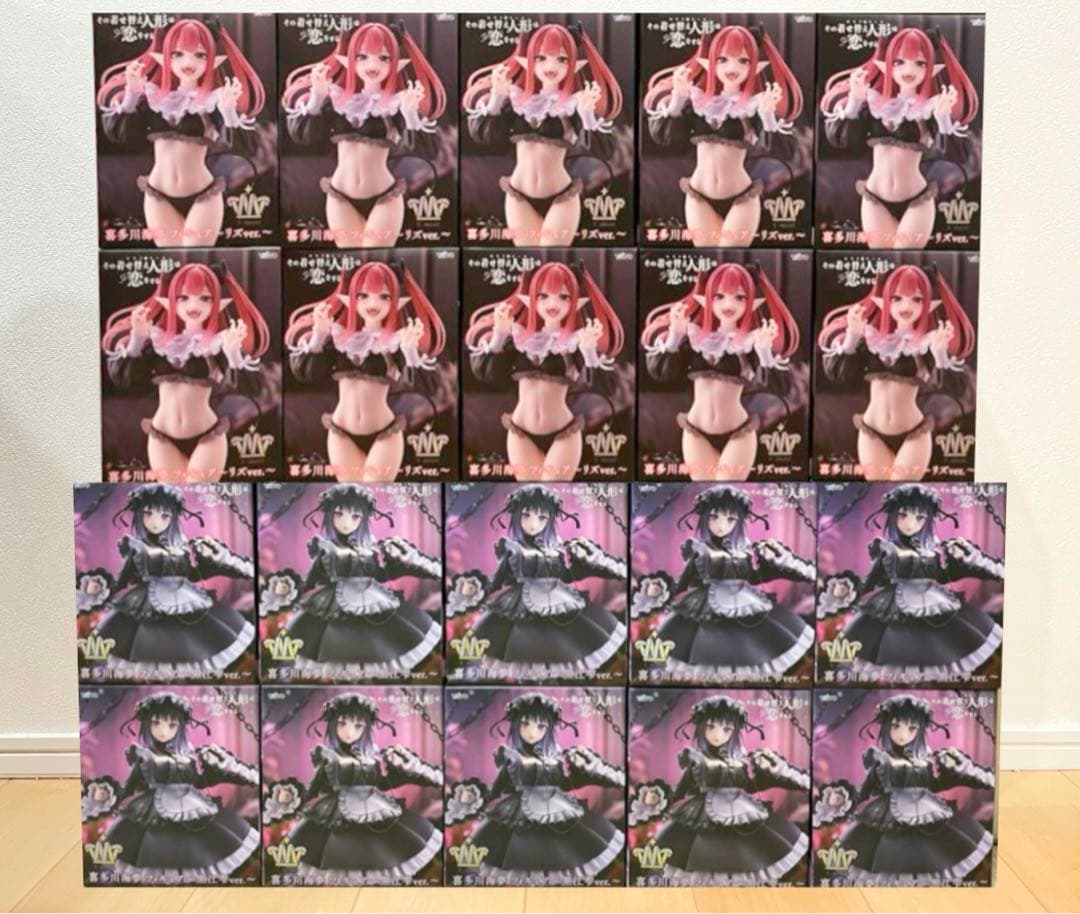 その着せ替え人形は恋をするフィギュア喜多川海夢T-most黒江雫 リズまとめ売り