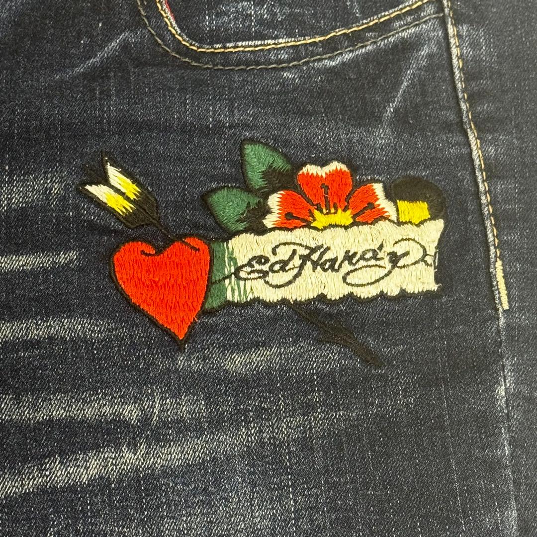 REDPEPPER×Ed Hardy フレアデニム 28 - メルカリ