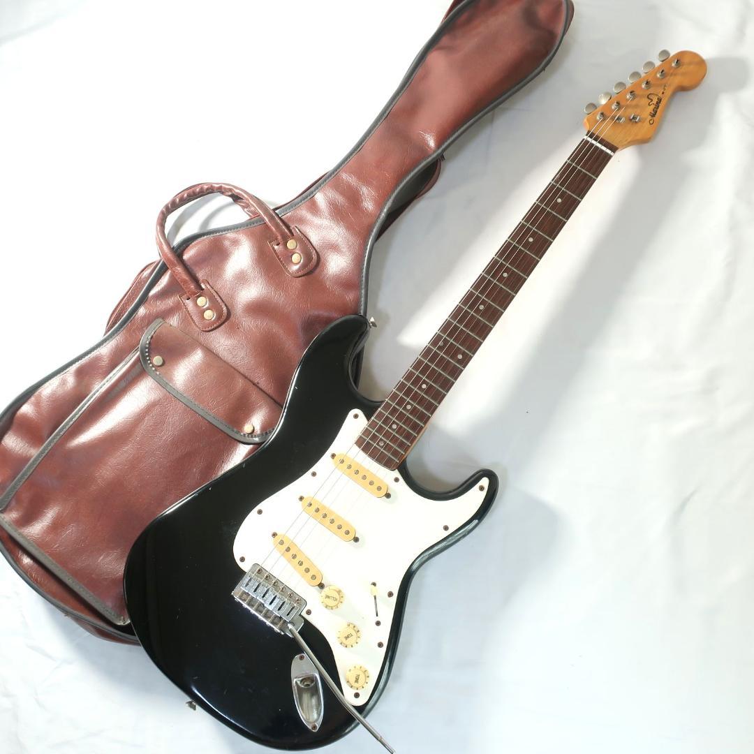 Marina M-STストラトタイプ エレキギター ケース付 ビンテージ中信楽器 Marina M-STストラトタイプ エレキギター ケース付 ビンテージ中信楽器