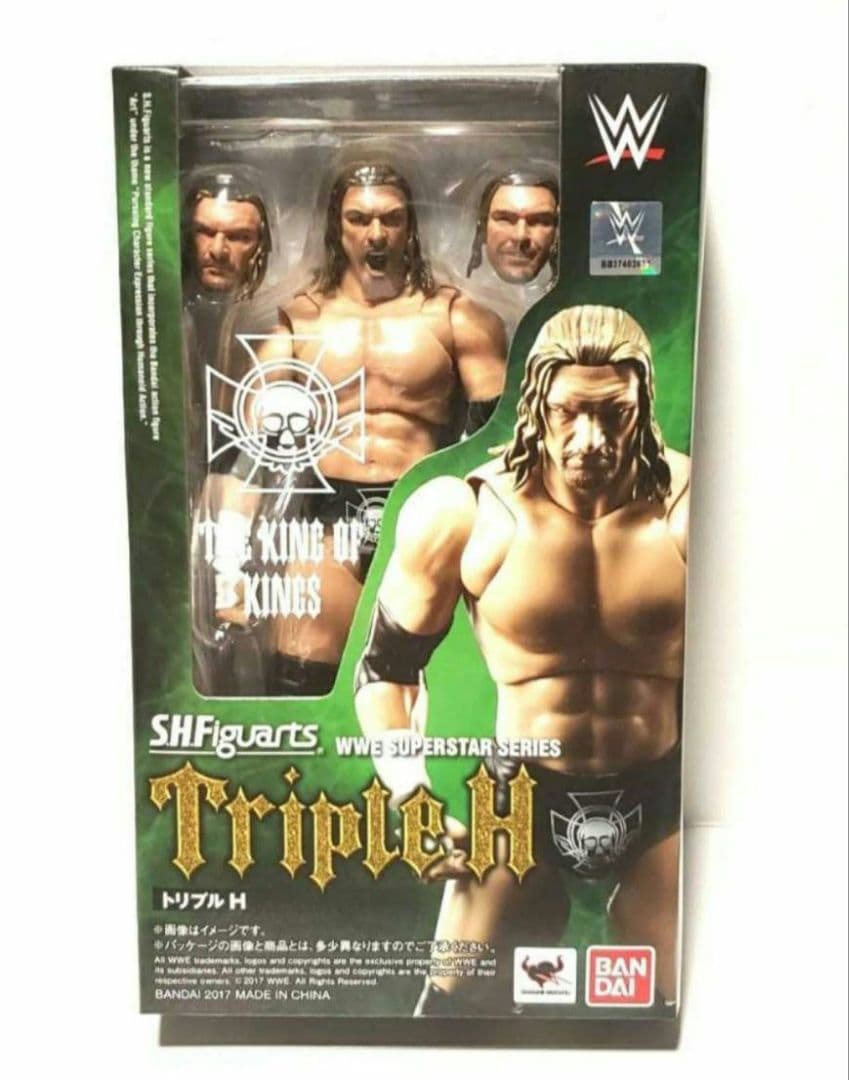 S.H.Figuarts　WWE4体セット　S.H.フィギュアーツ