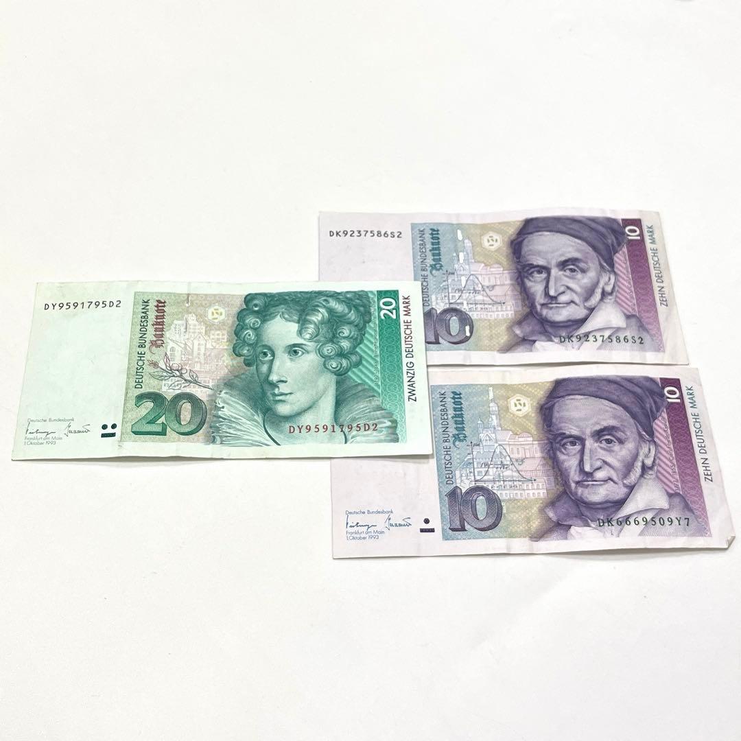 旧ドイツマルク紙幣 まとめ売り - メルカリ