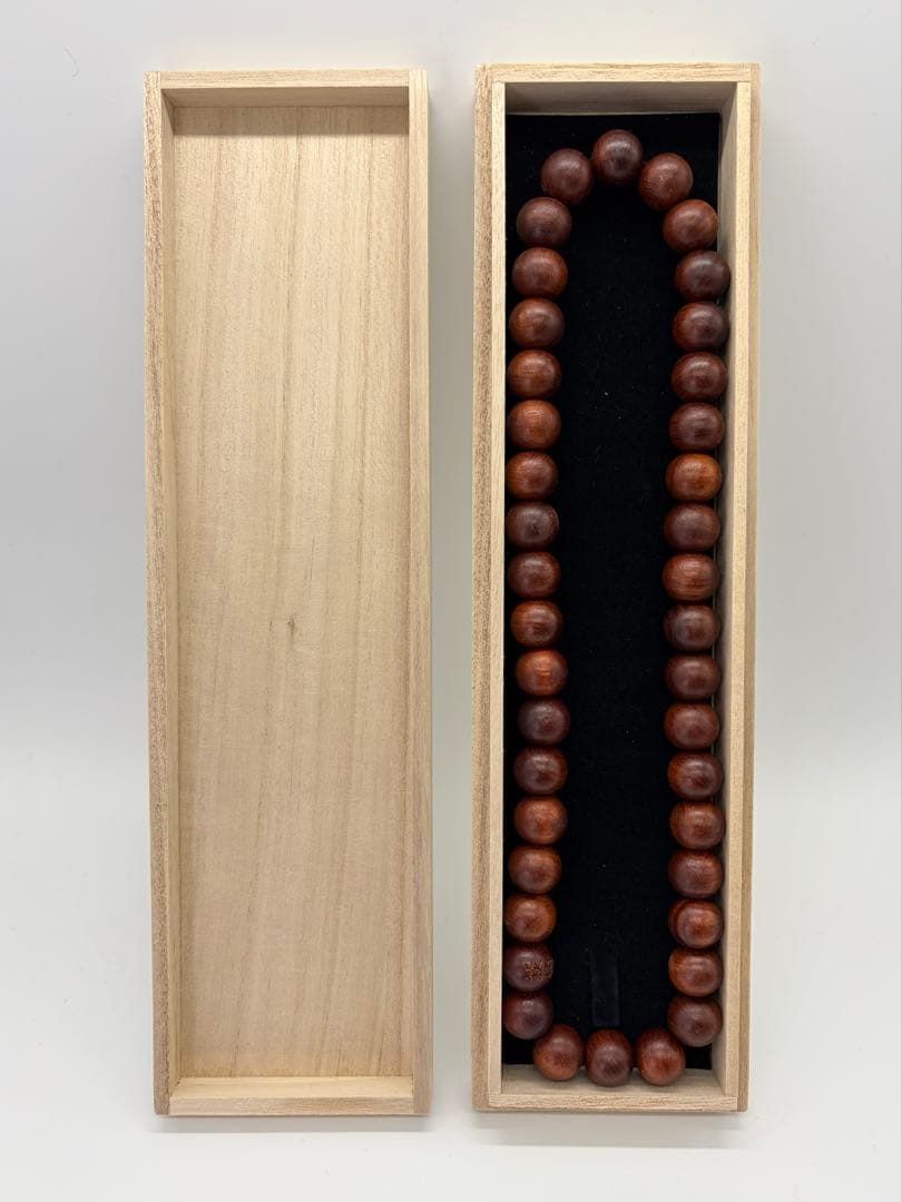 フ*シ様 [新品未使用]DANJI JAPAN 首輪数珠　紫檀　ネックレス