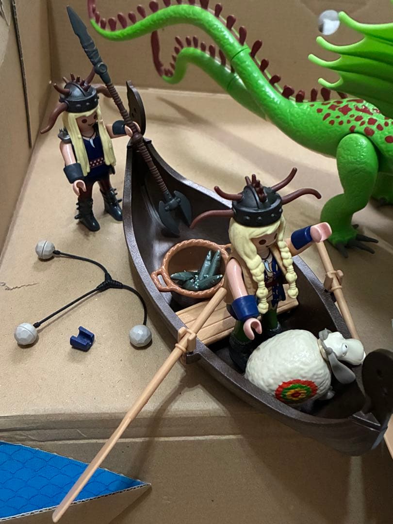 プレイモービル 9458 『ヒックとドラゴン 2』 ラフ＆タフとバーフ