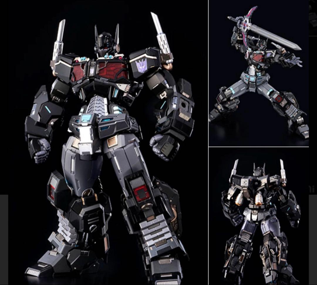 鉄機巧　ネメシスプライム　トランスフォーマー 全長約300mmの巨大なエネルゴンバトルアックスが付属