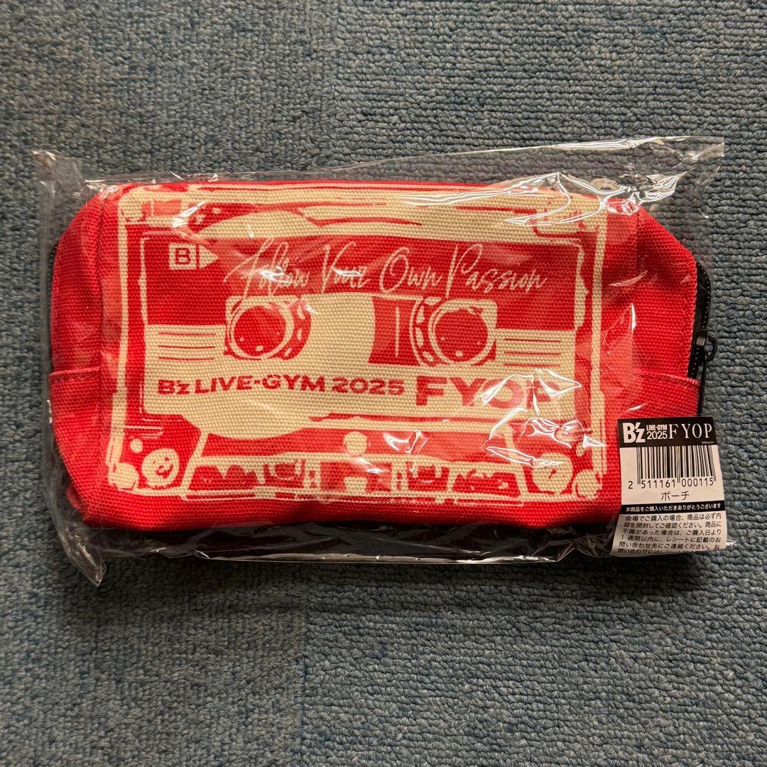 B'z LIVE-GYM 2025 -FYOP- ポーチ - メルカリ