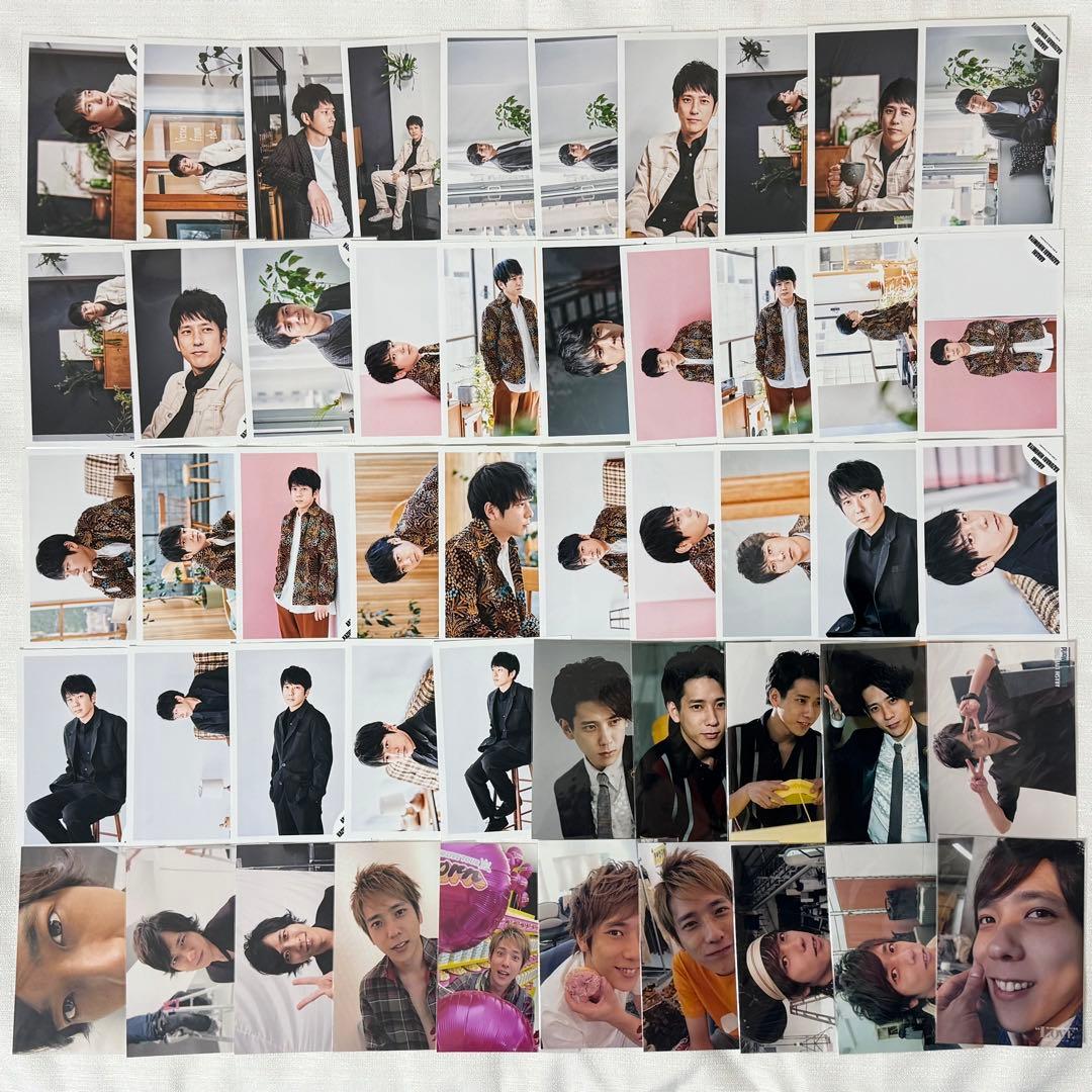 まとめ売り】嵐 公式写真 個人ソロ 二宮和也 222枚 フォトセ5点 - メルカリ