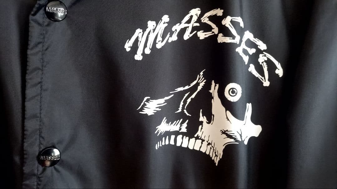 木村拓哉 キムタク着 マシス masses コーチジャケットM 黒m&m - メルカリ